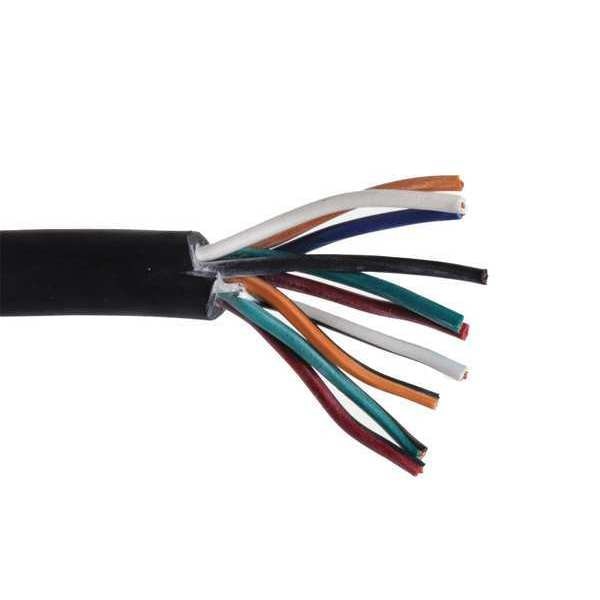 16 AWG 10 Conductor Portable Cord 600V 25 ft. BK