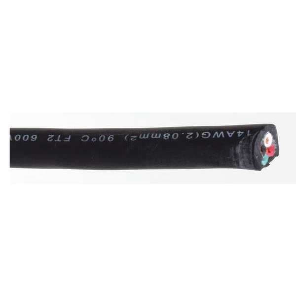 14 AWG 4 Conductor Portable Cord 600V 25 ft. BK