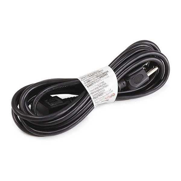 PC Power Cord, 5-15P, IEC C13, 10 ft., Blk, 10A