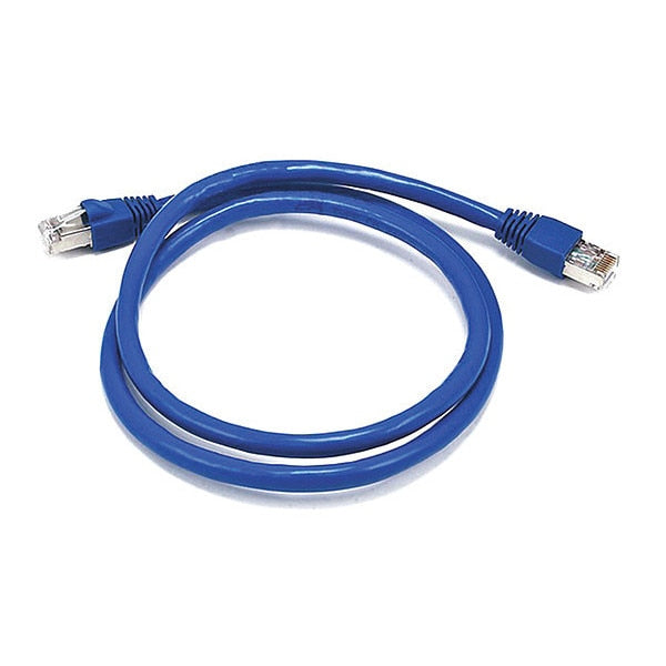 STP Cable, 500MHz, 24AWG, Blue, 3ft