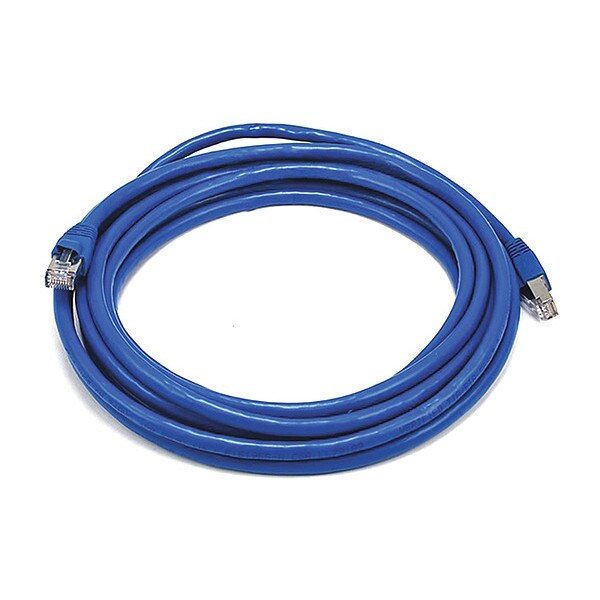 STP Cable, 500MHz, 24AWG, Blue, 14ft