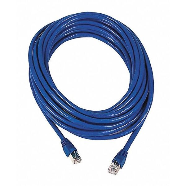 STP Cable, 500MHz, 24AWG, Blue, 30ft