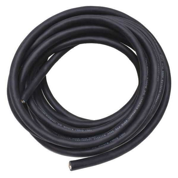 10 AWG 3 Conductor Portable Cord 300V 25 ft. BK