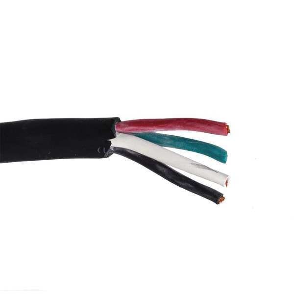 10 AWG 4 Conductor Portable Cord 300V 25 ft. BK