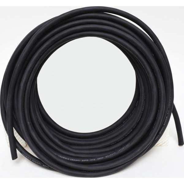 14 AWG 4 Conductor Portable Cord 300V 50 ft. BK