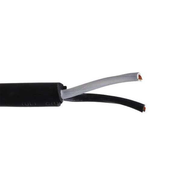 12 AWG 2 Conductor Portable Cord 600V 100 ft. BK