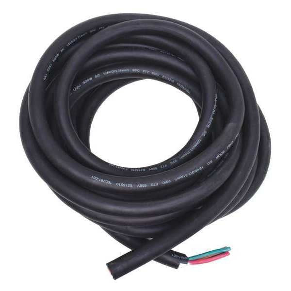 12 AWG 5 Conductor Portable Cord 600V 25 ft. BK