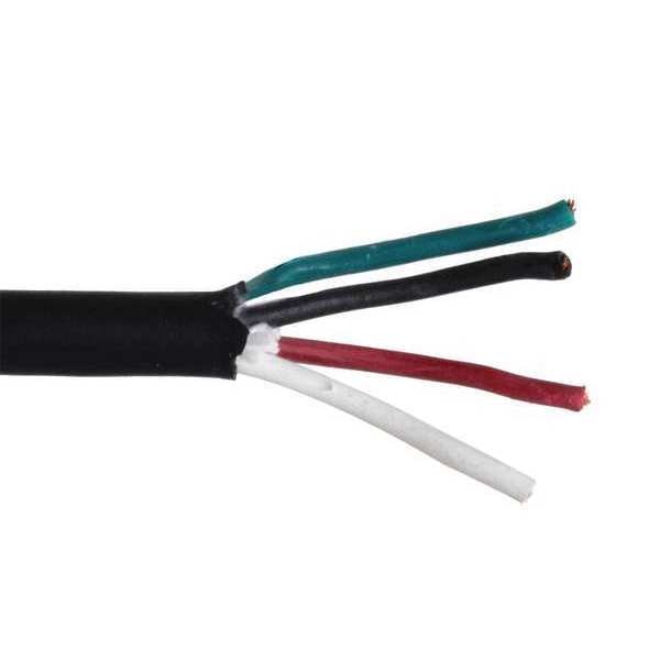 18 AWG 4 Conductor Portable Cord 600V 50 ft. BK