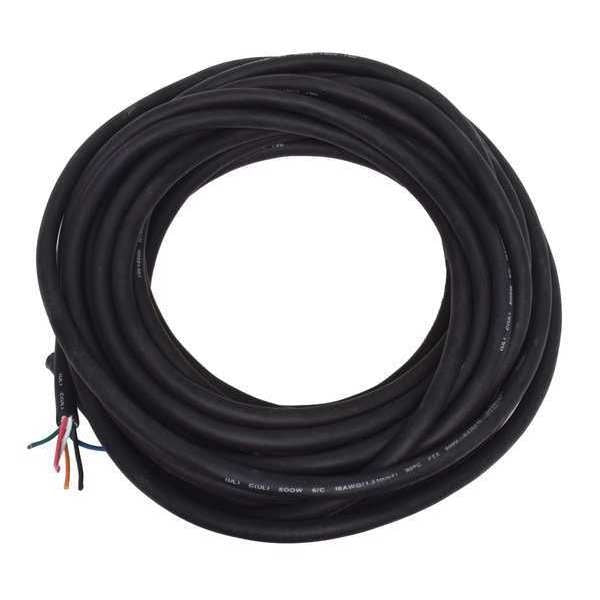 16 AWG 6 Conductor Portable Cord 600V 50 ft. BK