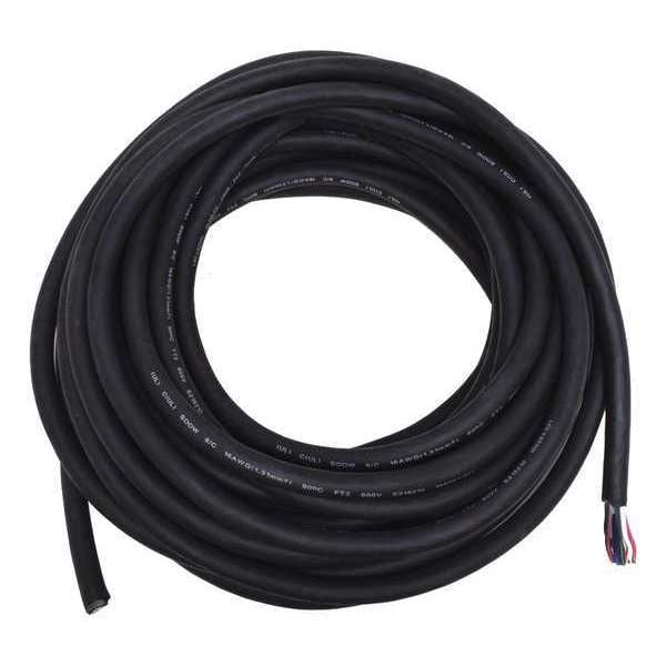 16 AWG 8 Conductor Portable Cord 600V 50 ft. BK