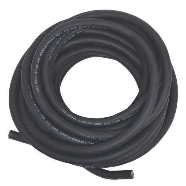 12 AWG 4 Conductor Portable Cord 600V 50 ft. BK