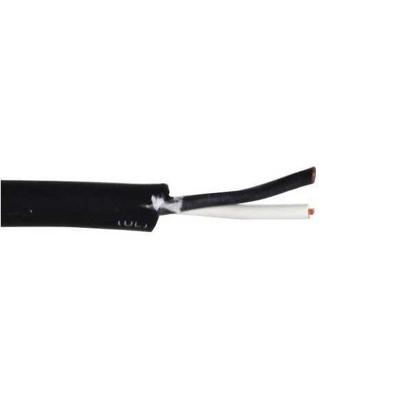 18 AWG 2 Conductor Portable Cord 600V 100 ft. BK