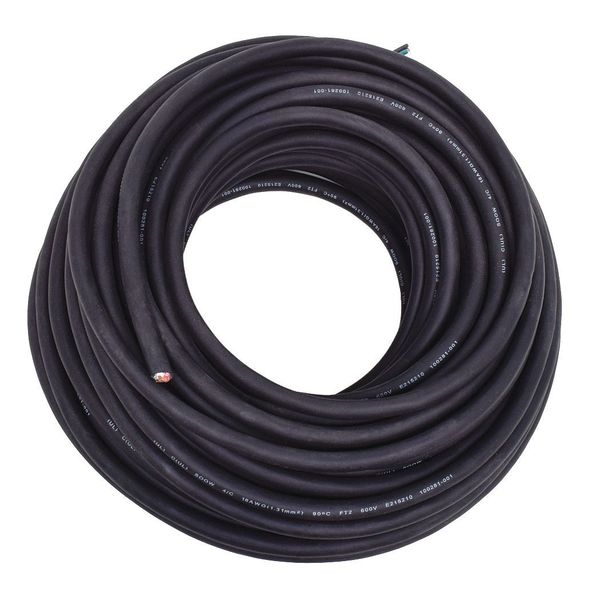 16 AWG 4 Conductor Portable Cord 600V 100 ft. BK