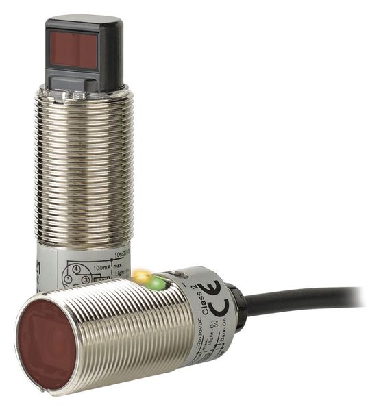 Photoelectric Sensor, Cylinder, Reflective
