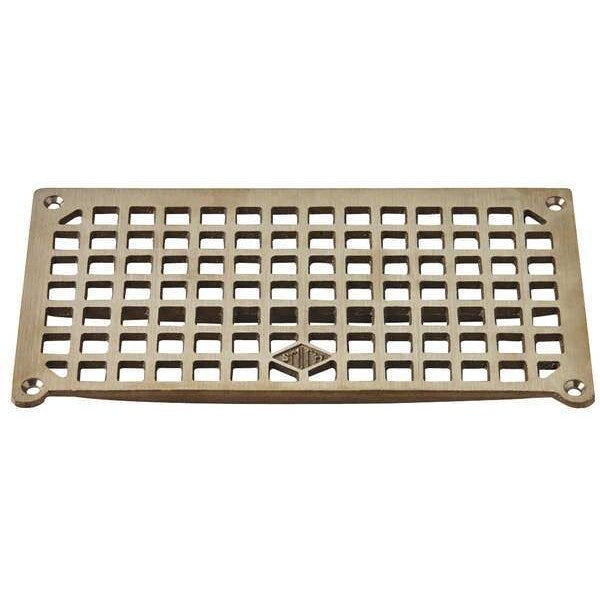 Nickel Bronze, Grate, Sanitary Drains