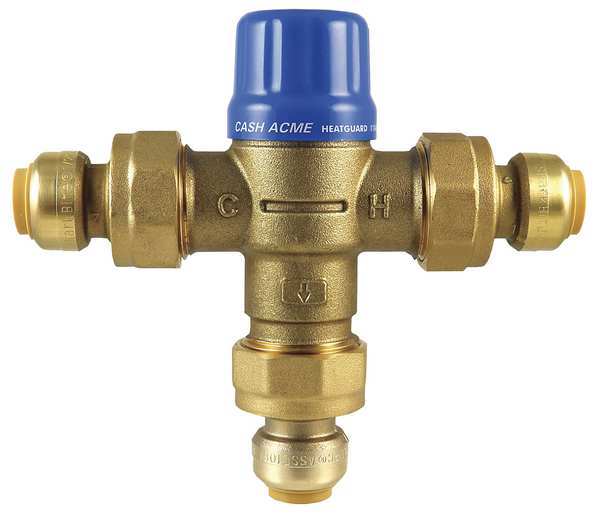 Thermostatic Mixing Valve, 3/4in., 200 psi
