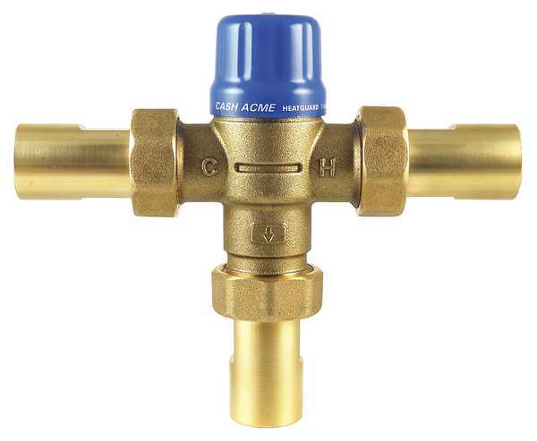 Thermostatic Mixing Valve, 1/2in., 230 psi