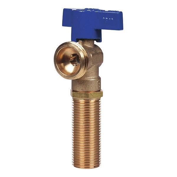 Washing Machine Valve, 3/4 in, Copper, Blue