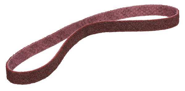 Surface Conditioning Belt, 2 in W, 34 in L, Non-Woven, Aluminum Oxide, 80 Grit, Medium, SC-BS