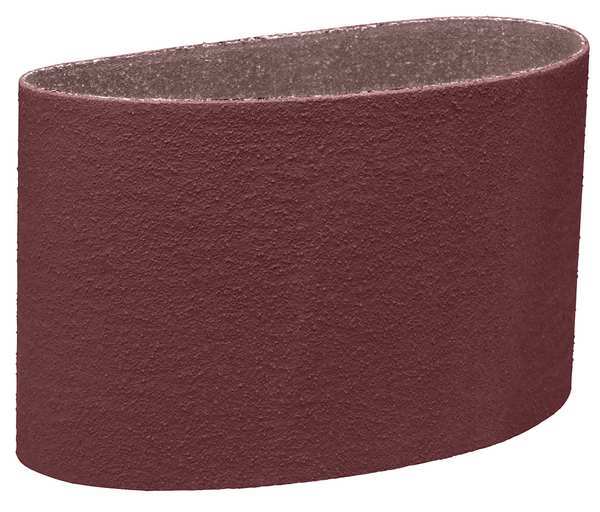 Cloth Belt, Coated, 6 in W, 48 in L, 80 Grit, Medium, Aluminum Oxide, 341D, Brown