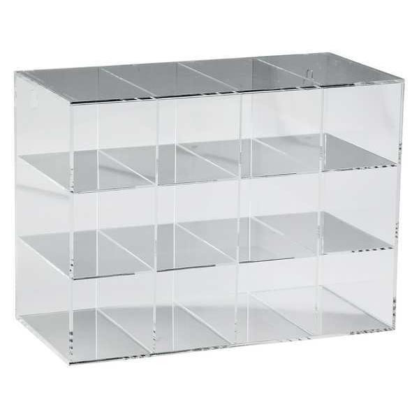Safety Glasses Holder, 11-1/2in.H, Acrylic