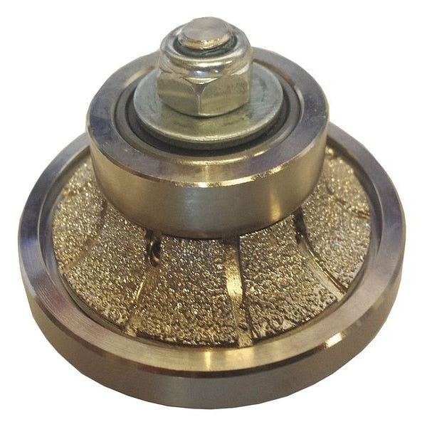 Profile Wheel, Stainless Steel, 4 in.