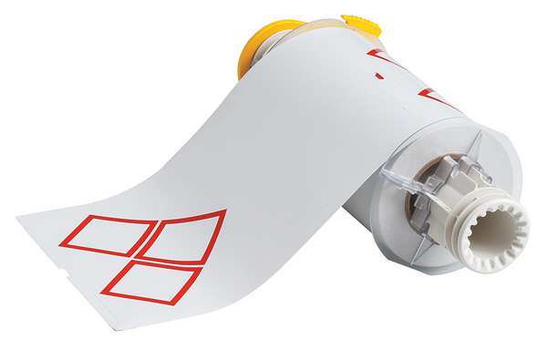 Label Roll, Red/White, Labels/Roll: 70