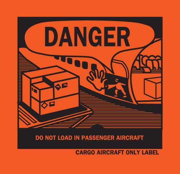 Haz Warning Lbl, 4-5/16inHx4-3/4inW, PK500
