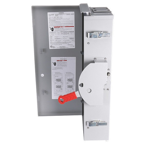 Nonfusible Safety Switch, General Duty, 240V AC, 2PST, 100 A, NEMA 3R