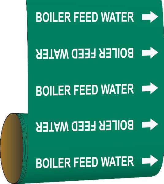 Pipe Marker, 30 ft. H x 8in. W, Vinyl, 108609