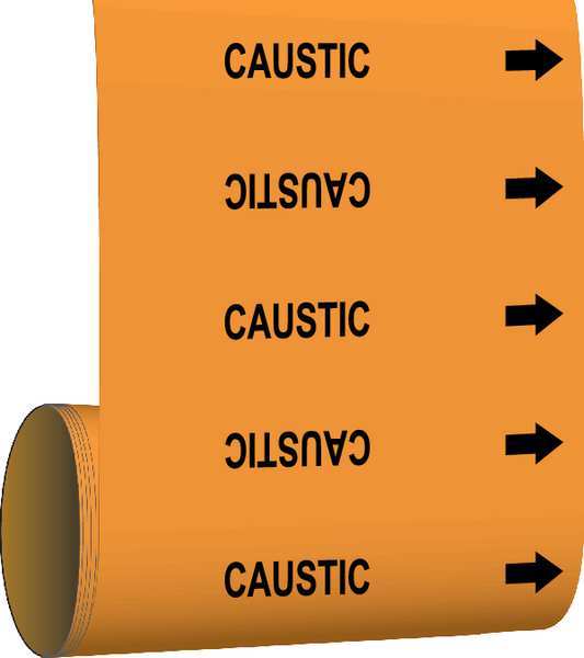 Pipe Marker, 30 ft. H x 12in. W, Vinyl, 108725