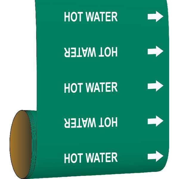 Pipe Marker, 30 ft. H x 8in. W, Vinyl, 109219