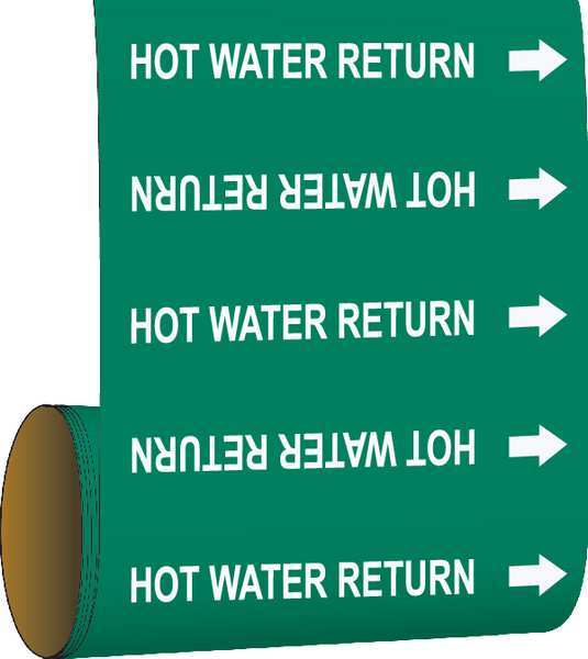 Pipe Marker, 30 ft. H x 12in. W, Vinyl, 109251