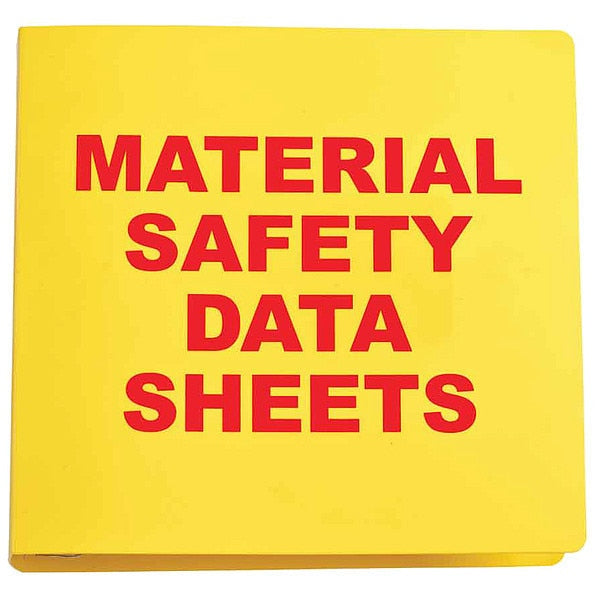 Binder, Material Safety Data Sheets