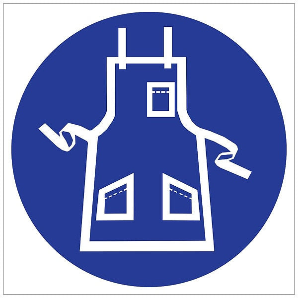 RTK Pictogram Label, 3/4 In. H, PK36, 58535