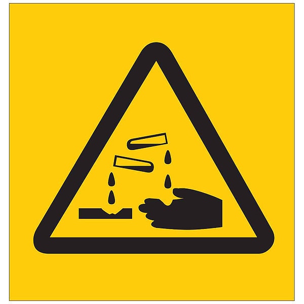 RTK Pictogram Label, 3/4 In. H, PK36, 58585