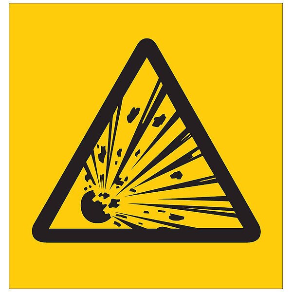 RTK Pictogram Label, 3/4 In. H, PK36, 58590