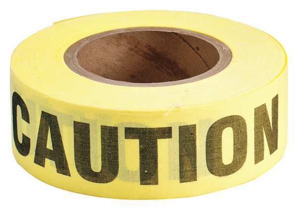 Barricade Tape, Bio-Degrad. Cottn, 150 ft.