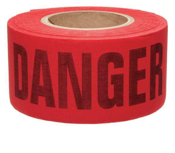 Barricade Tape, Bio-Degrad. Cottn, 150 ft.