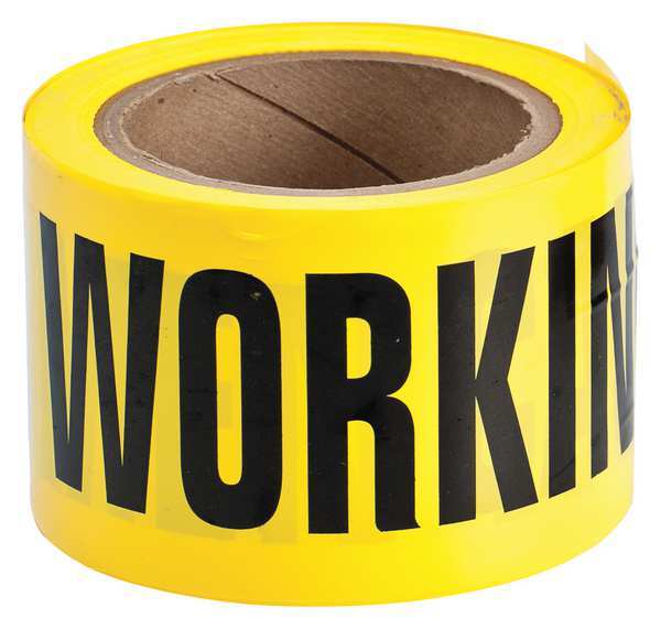 Barricade Tape, Polyethylene, 200 ft.