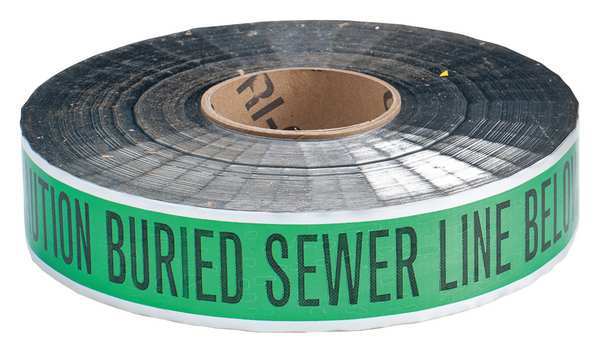 Underground Warning Tape, 1000 ft.