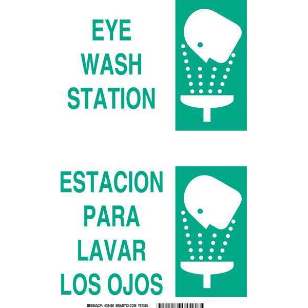 Eye Wash Sign, 14