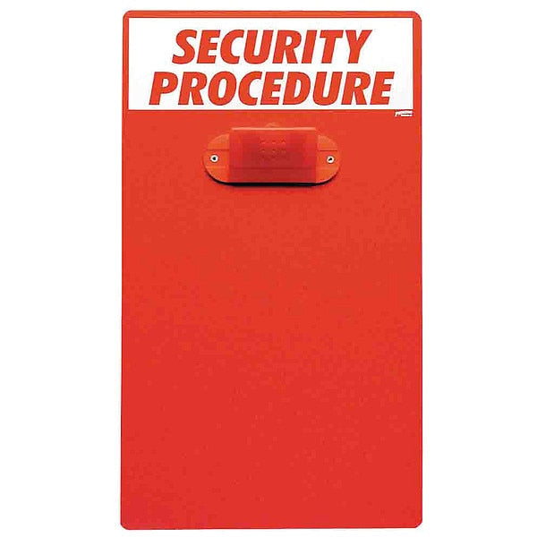 Workplace Safety Clipboard, English