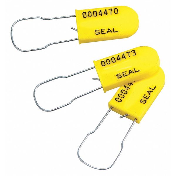 Padlock Seal, Polypropylene, PK100