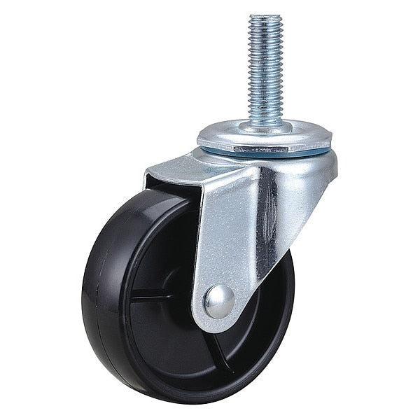 Swivel Stem Castr, Polyolfin, 3 in, 125 lb.