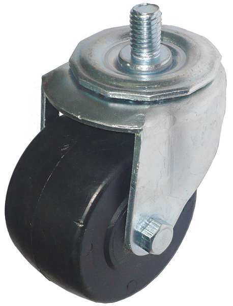 Swivel Stem Castr, Polyolefin, 3 in, 350 lb