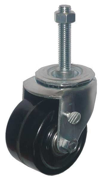 Swivel Stem Caster, Phenolic, 3 in., 350 lb