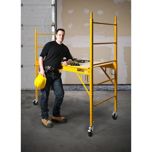 Scaffold Tower, Steel, Adjustable Platform Height