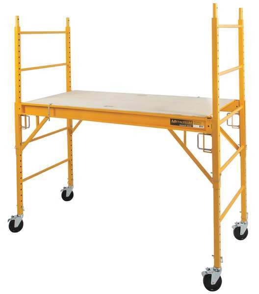 Scaffold Tower, Steel, Adjustable Platform Height