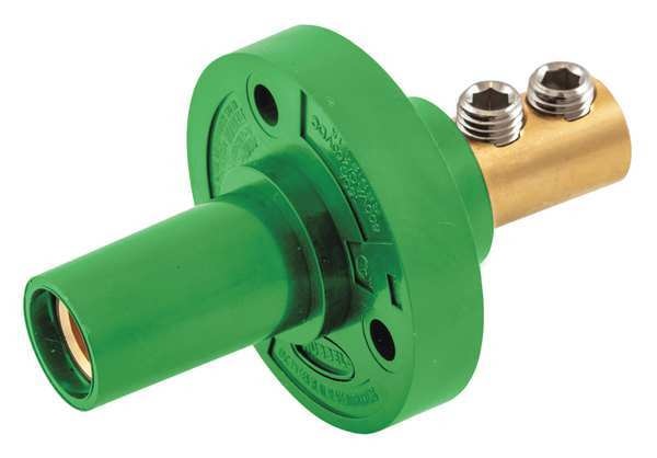 Receptacle, Grn, Female, 8-2, Taper